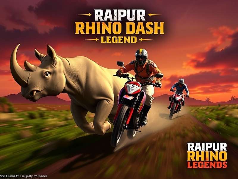 Raipur Rhino Dash Legend Official Cover Art
